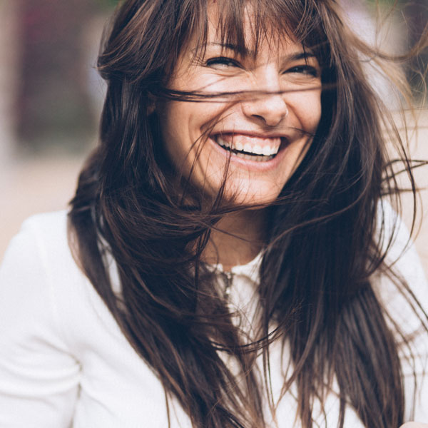 young smiling woman