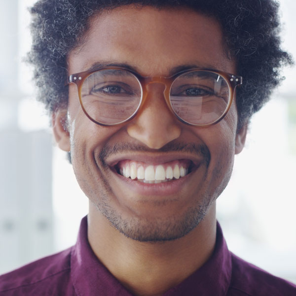 smiling young man